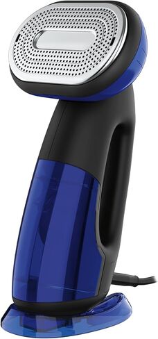 Conair 2-in-1 Handheld Steamer and Iron for Clothes, Turbo ExtremeSteam 1875W Garment Steamer and Clothing Iron,Black / Blue in Saudi Arabia