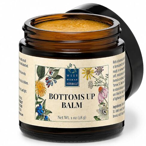 Wise Woman Herbals – Bottoms Up Balm – 1 Oz – Soothing Balm For Smooth Skin in Saudi Arabia