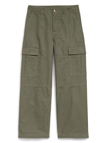 Old Navy Baggy Cargo Ripstop Pants for Boys - Forest Floor in Kuwait