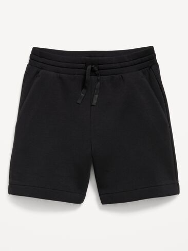 Old Navy Bounce Fleece Baggy Shorts for Boys - Black Jack in Kuwait