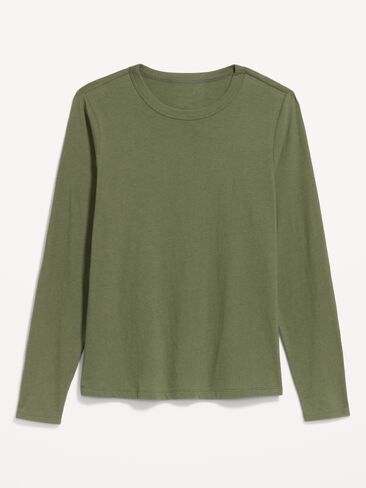 Old Navy EveryWear Long-Sleeve T-Shirt - Alpine Tundra in Kuwait