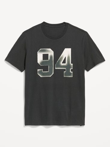 Old Navy Soft-Washed Crew-Neck Graphic T-Shirt - Black Panthers in Kuwait