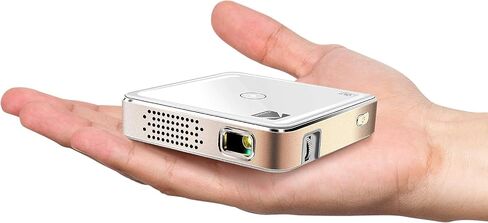 Kodak Ultra Mini Portable Projector - HD 1080p support LED DLP Rechargeable Pico Projector - 100" Display, Built-in Speaker - HDMI, USB and Micro SD - Compatible with iPhone iPad, Android Phones in Saudi Arabia