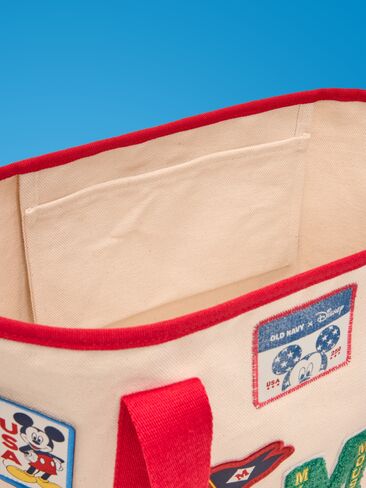 Old Navy Old Navy x Disney Mickey Mouse Large Tote Bag - Patchwork in Kuwait