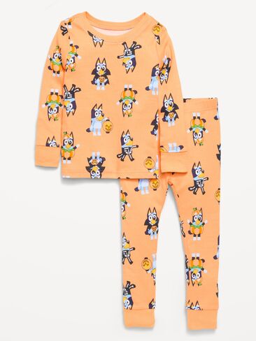 Old Navy Bluey™ Graphic Snug-Fit Pajama Set for Toddler & Baby - Bluey Halloween in Kuwait