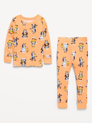 Old Navy Bluey™ Graphic Snug-Fit Pajama Set for Toddler & Baby - Bluey Halloween in Kuwait