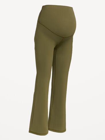 Old Navy Maternity Full-Panel StudioSmooth Flare Leggings - Hearthwood in Kuwait