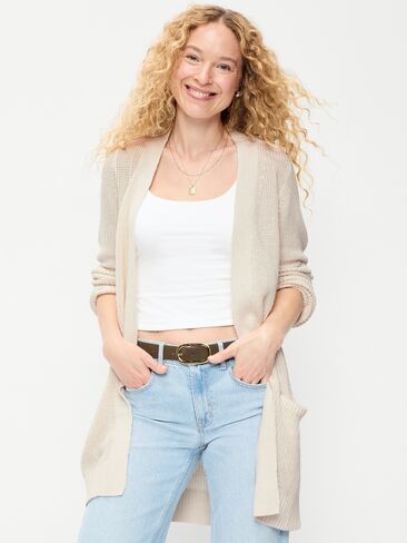 Old Navy Longline Open-Front Wrap - Howlite in Kuwait