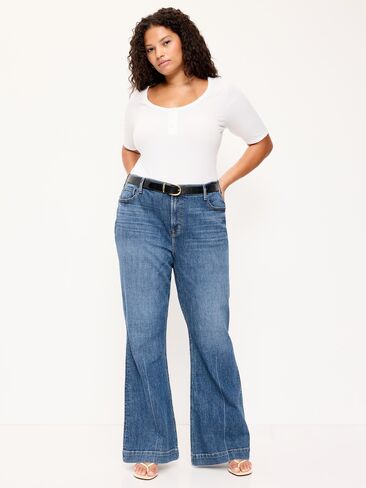 Old Navy High-Waisted Flare Jeans - Clarice in Kuwait