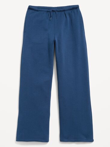 Old Navy High-Waisted Graphic Wide-Leg Sweatpants for Girls - Obscure Night in Kuwait