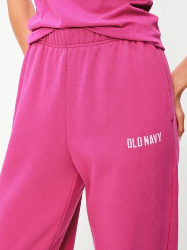Old Navy High-Waisted Cinched-Ankle Sweatpants - Dragonfruit in Kuwait