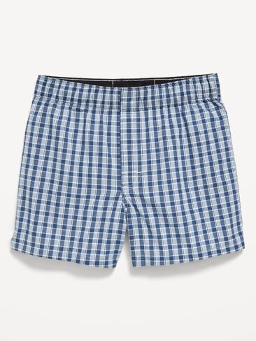 Old Navy Boxer-Briefs Underwear for Boys - Blue Plaid in Kuwait