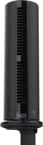 Vornado ATOM 2S AE Oscillating Tower Fan with Stand, Alexa Enabled,Black in Kuwait