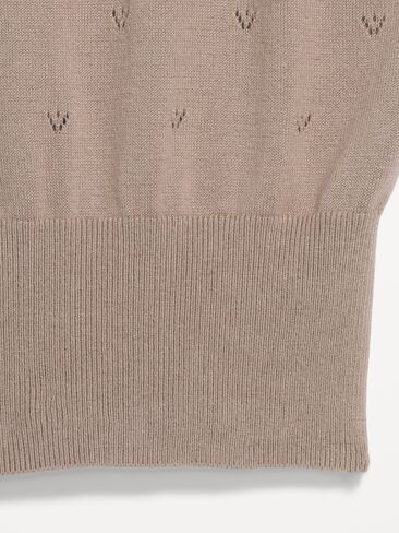 Old Navy SoSoft Cotton Tie-Front Pointelle Tank Top - Chocolate Malt in Kuwait