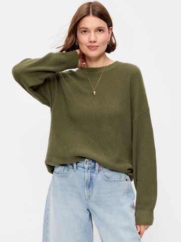 Old Navy Seaside Cotton Shaker Tunic Sweater - Hearthwood in Kuwait