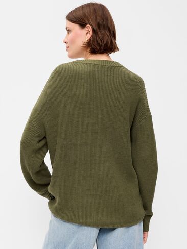 Old Navy Seaside Cotton Shaker Tunic Sweater - Hearthwood in Kuwait
