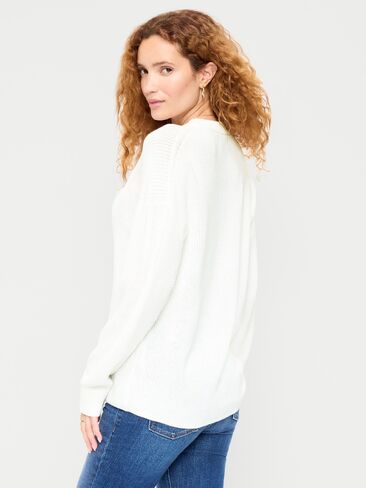 Old Navy Seaside Cotton Shaker Tunic Sweater - Sea Salt in Kuwait