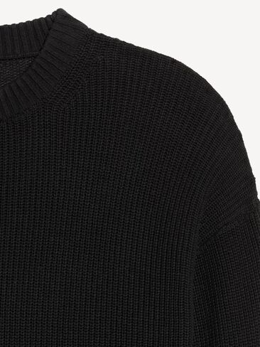 Old Navy Seaside Cotton Shaker Tunic Sweater - Black Jack in Kuwait