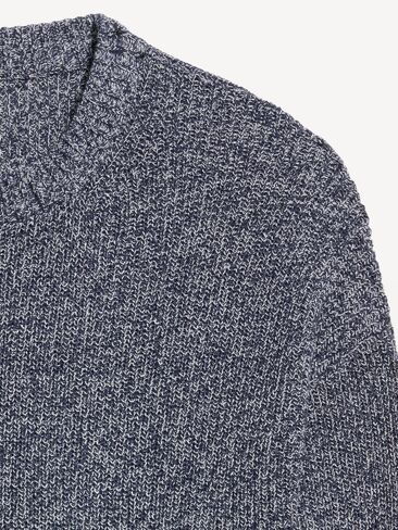 Old Navy Seaside Cotton Shaker Tunic Sweater - Blue Marl in Kuwait
