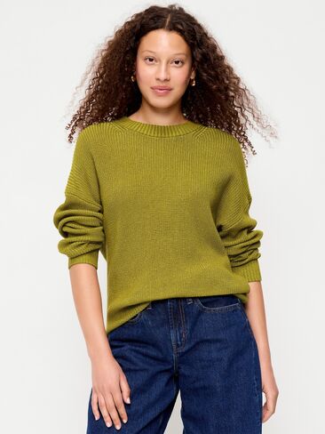 Old Navy Seaside Cotton Shaker Tunic Sweater - Mysterious Fern in Kuwait