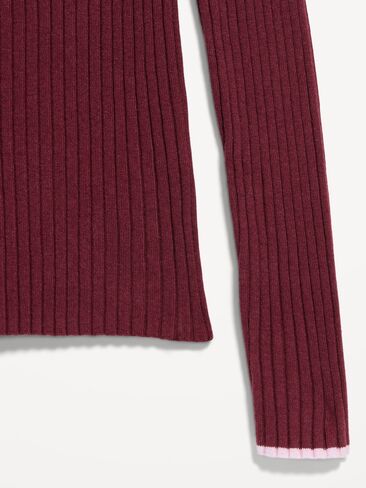 Old Navy Long-Sleeve Half-Zip Top - Red Lacquer in Kuwait