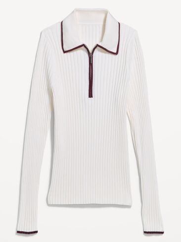 Old Navy Long-Sleeve Half-Zip Top - Creme De La Creme in Kuwait