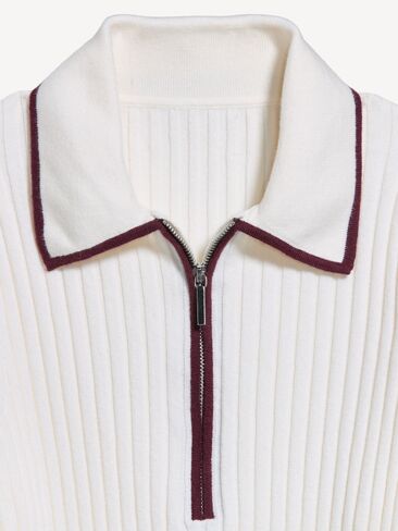 Old Navy Long-Sleeve Half-Zip Top - Creme De La Creme in Kuwait