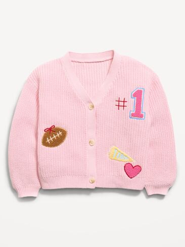 Old Navy Cardigan Sweater for Toddler Girls - Blush On You in Kuwait