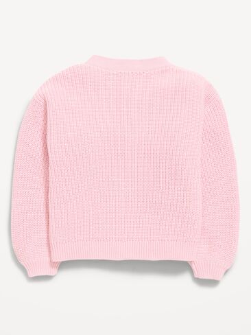 Old Navy Cardigan Sweater for Toddler Girls - Blush On You in Kuwait