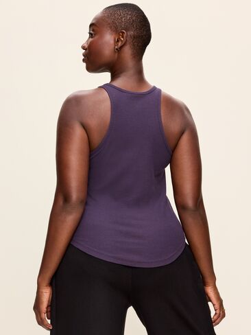 Old Navy CloudLite High-Neck Racerback Tank Top - Nebula in Kuwait