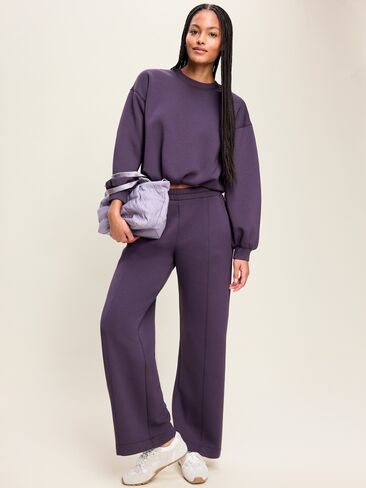 Old Navy Bounce Fleece Bubble-Hem Sweatshirt - Nebula in Kuwait