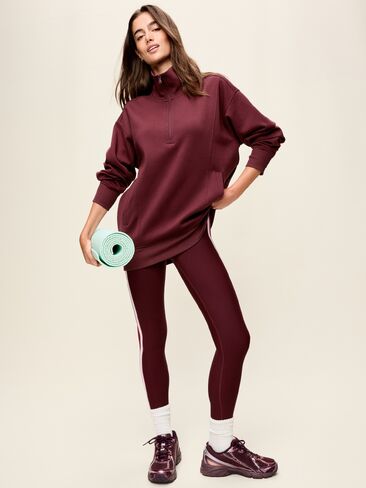 Old Navy Dynamic Fleece Half-Zip Tunic Sweatshirt - Grand Canyon in Kuwait