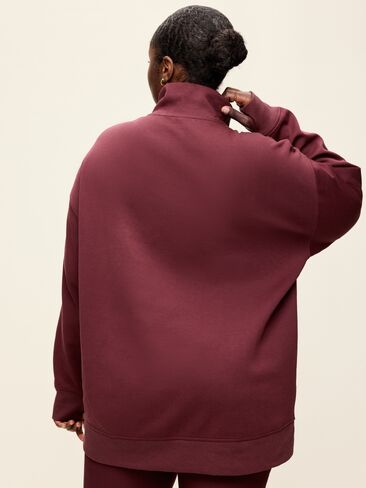 Old Navy Dynamic Fleece Half-Zip Tunic Sweatshirt - Grand Canyon in Kuwait