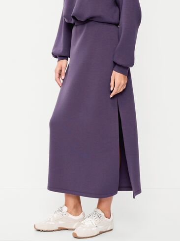 Old Navy High-Waisted Bounce Fleece Maxi Skirt - Nebula in Kuwait