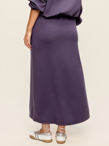 Old Navy High-Waisted Bounce Fleece Maxi Skirt - Nebula in Kuwait