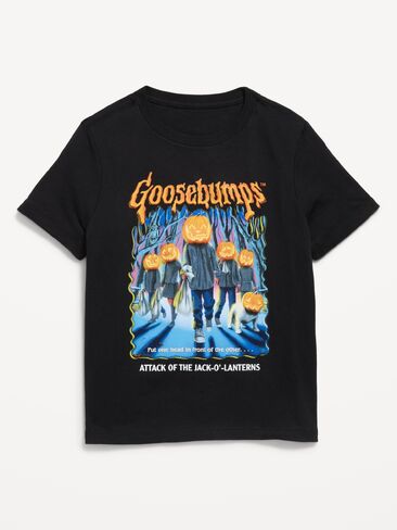 Old Navy Goosebumps™ Gender-Neutral Graphic T-Shirt for Kids - Black Jack in Kuwait