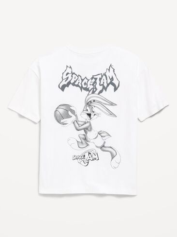 Old Navy Space Jam™ Oversized Graphic T-Shirt for Boys - Calla Lilies in Kuwait