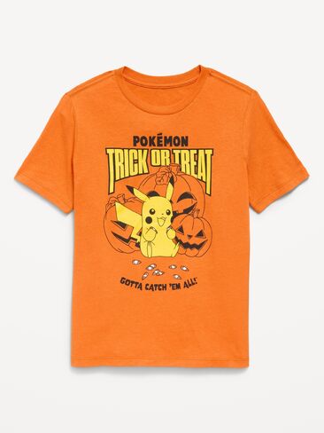 Old Navy Pokémon™ Gender-Neutral Graphic T-Shirt for Kids - Fiery Auburn in Kuwait