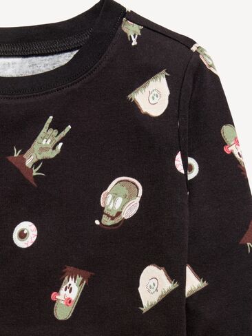 Old Navy Gender-Neutral Snug-Fit Graphic Pajama Set for Kids - Halloween in Kuwait