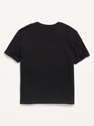 Old Navy Short-Sleeve Graphic T-Shirt for Boys - Light Black Heather in Kuwait