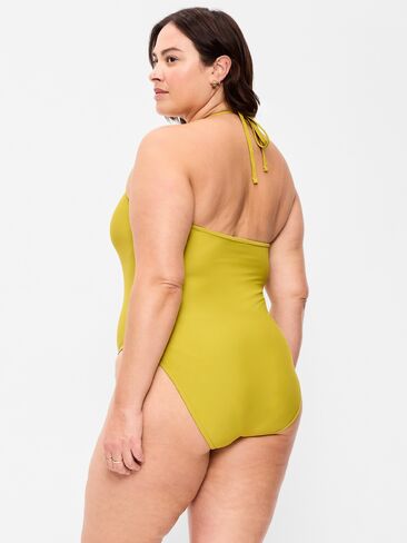 Old Navy V-Neck Halter Swimsuit - Lacewing in Kuwait