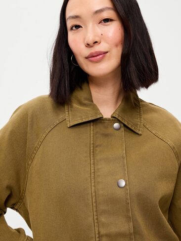 Old Navy Belted Utility Jacket - Mysterious Fern in Kuwait