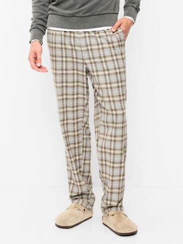 Old Navy Flannel Pajama Pants - Gray Plaid in Kuwait