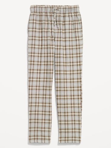 Old Navy Flannel Pajama Pants - Gray Plaid in Kuwait