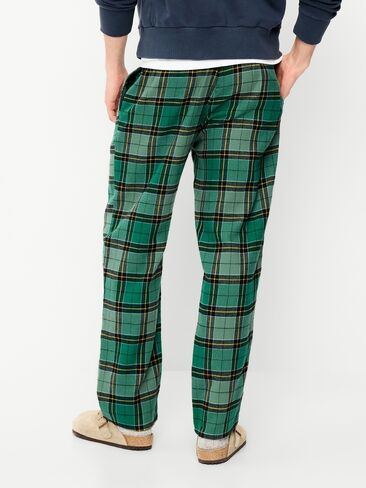 Old Navy Flannel Pajama Pants - Green Plaid in Kuwait