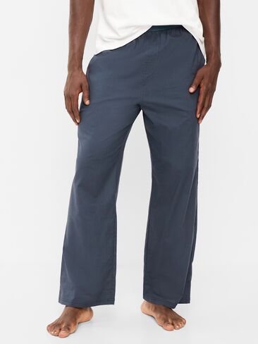 Old Navy Elastic-Waist Poplin Pajama Pant - Dusk Navy in Kuwait