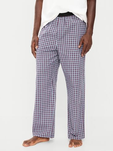 Old Navy Elastic-Waist Poplin Pajama Pant - Plaid in Kuwait