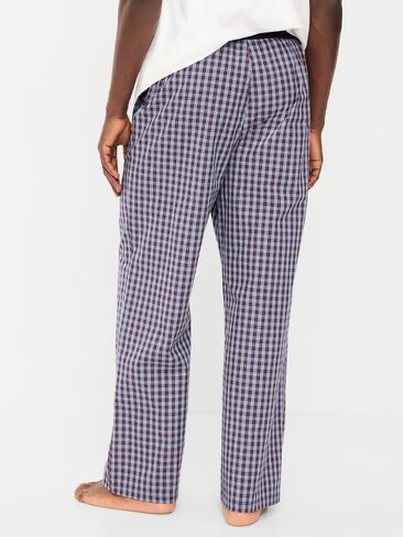 Old Navy Elastic-Waist Poplin Pajama Pant - Plaid in Kuwait