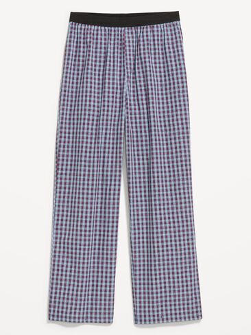 Old Navy Elastic-Waist Poplin Pajama Pant - Plaid in Kuwait