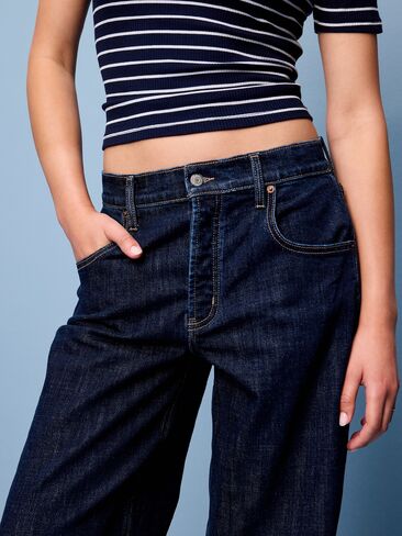 Old Navy Mid-Rise Slouchy Wide-Leg Jeans - Joanna in Kuwait